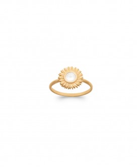 Bague Fleur Pierre de Lune