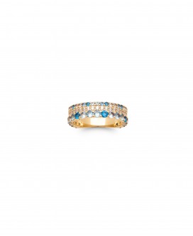 Bague Gisèle Bleue
