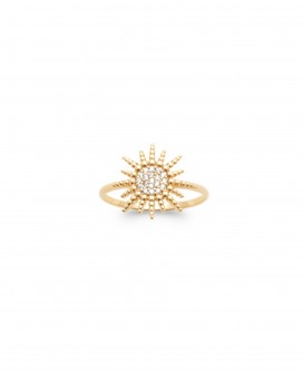 Bague Hélios Empierrée