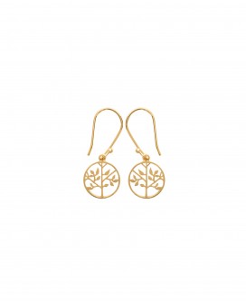 Boucles d'Oreilles Arbre de Vie