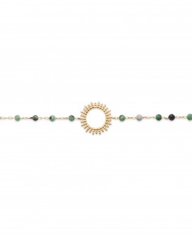Bracelet Hélios Rubis Zoisite