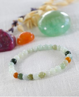 Bracelet Jade de Birmanie 6mm
