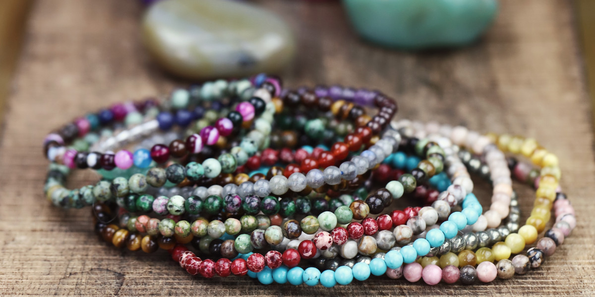 Collier en pierre de petites perles, Fabrication de bijoux en petite  pierre